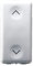 Gewiss GW20521 Pulsante Unipolare 250V AC NA+NA 10A Con Interblocco Su e Giu System White