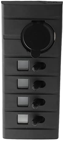 BAJO PEDIDO - (XL) 4 WAY SWITCH PANEL WATERPROOF CONNEX+USB