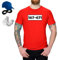 Jimmys Textilfactory T-Shirt & Tütü Panzerknacker Karneval Kostüm Set & Tüllrock XS-5XL Herren Verkleidung Fasching Outfit Rosenmontag JGA, Größe:XL, Set: Komplett, Logo: Standard-Nr
