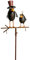 NETPROSHOP Futterstation Gartenstecker Beste Freunde auf Stab m Haken für Futter H: 130cm, Auswahl:Beste Freunde