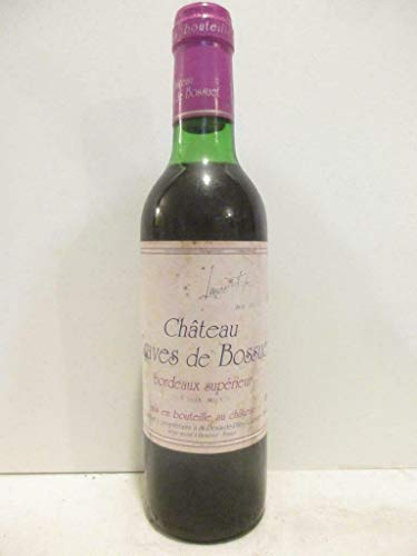 37,5 cl bordeaux supérieur château graves de bossuet rouge 1994 - bordeaux