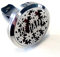 Zen'Arôme - Aroma Diffuser Clip Be Happy - Edelstahl Lufterfrischer für Auto-Lüftungsgitter - Einfache Anwendung - Aromatherapie - inkl. 5 wiederverwendbarer Filzpads für Ätherische Öle oder Parfum