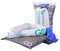 notlok Safety Work Superabsorber - Komplett-Set - Absorption 20 l Öl, Benzin und Chemikalien | 1 kg Bindemittel + Hülle + 3x Handschuhe + 3x Müllbeutel | Ökologisch Ölbindemittel für ADR
