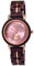 Holzwerk Germany Handgefertigte Designer Damen-Uhr Öko Natur Holz-Uhr Braun Blau Grün Rot Rosa Holz Armband-Uhr Analog Klassisch Quarz-Uhr (Braun.Rosa)
