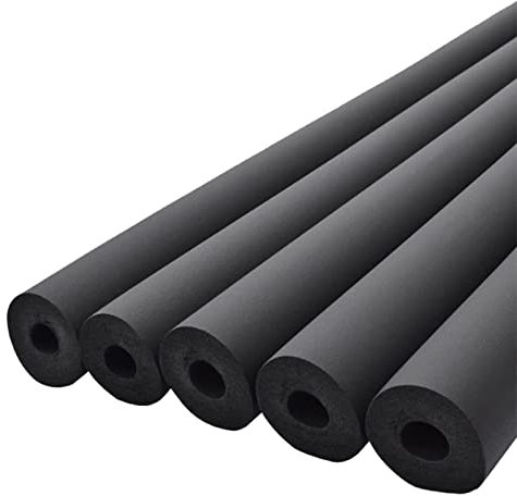 MMleYN Rohrisolierung Schaumrohr, Schwarz, Hochwertige Hitzebeständige Rohrisolierung ID 6~110mm, Isolierung Wasserdicht Feuchtigkeitsbeständig Für Outdoor-Pipeline (Size : ID 75mm*20mm*1.8m)