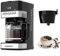 12 Cup Programmable Drip Coffee Maker - 1000W Fast Brew Coffee Machine with Glass Carafe, Auto Shut Off & 4-Hour Keep Warm, Anti-Drip System, Strong Brew, Black with Stainless Steel Accents