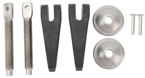 Ersatzteilsatz für Klemmschraube und Griff für Außenbordmotoren, Schraubensatz für Klemmgriff, 6G1 4311600, 6E0 43118 00 00, Passend für Außenbordmotoren mit 2 PS, 2 SH und 8 PS,