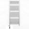 500mm Wide Chrome Electric Dual Fuel Bathroom Towel Rail Radiator Heater With AF Thermostatic Electric Dual Fuel Element UK (500 x 1200 mm)