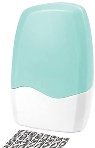 Stylo à bille - Tampon encreur pour cacher l'identité - Stylo roller sensible à la lumière - Tampon anti-vol extra large - Stylo à encre de protection d'identité pour bloquer les informations