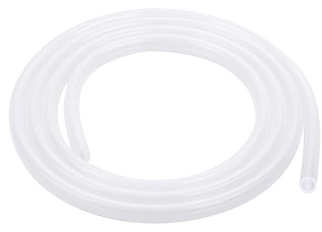 YIEMI Tubo in silicone – Tubo in gomma trasparente per uso domestico, acqua potabile, industria – 7 mm ID x 10 mm OD, lunghezza 1.5 metri