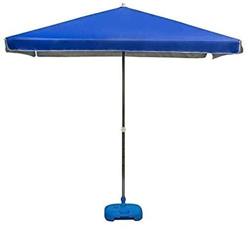 Strandschirm Regenschirm Sonnenschirm Faltbarer quadratischer Sonnenschirm für den Außenbereich Garten Hof Strand Camping Markise Sonnenschutz - wasserdichter Umbre