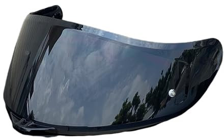 YuWuZhu Lenti della Visiera del Casco, K5 Shield di Ricambio for AGV K1 K1S K3SV K5 K5S Visiera Protettiva Anti-UV(Black-Day Use Only)