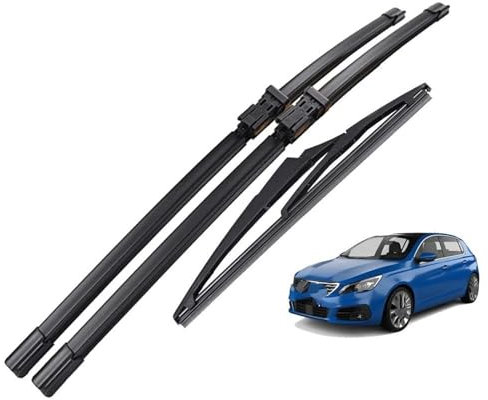 OXANC ,para Peugeot 308 T9 Hatchback 2014-2020 Escobillas limpiaparabrisas Delanteras y traseras