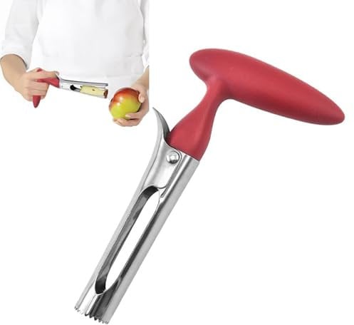 1 Stück Apfelentkerner Apfelausstecher,Apfelkerne Edelstahl,Apfelkernausstecher Kirschentkerner,Entkerner Apfel Westmark,Apfelstecher Kerngehäuse Ausstecher Apfel,18cm