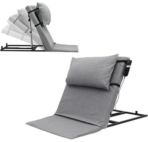 Elektrisch verstellbare Bettrückenlehne, Medizinischer Kissenheber, Rückenstütze verstellbar 2-80º, Maximale Belastung 300 kg, Medizinisches Bett stützt Nacken, Kopf und Taille,WithoutArmrests