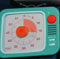 LIORQUE Visueller Timer 60 Minuten Countdown Timer für Kinder und Erwachsene Leiser Kurzzeitmesser mit Pausenfunktion für Küche Schule Büro Batterien inkl.