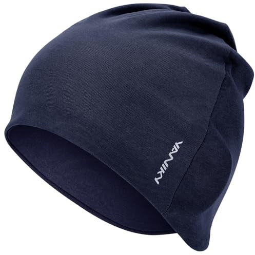 YANIKY Mütze Damen – Modal Schlafmütze Herren Bequeme Dünne Mütze - Baumwolle Weiche Hautfreundliche Beanie – Unisex Beanie Mützen Chemo Mützen für Alle Jahreszeiten
