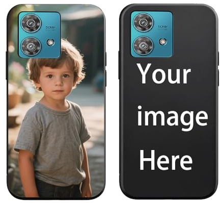 Compatible with Motorola Edge 40 Neo Silicone Soft Case Custom Image