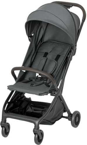 AIYAPLAY Baby Stroller Foldable Adjustable Seat from Birth 6.3kg Dark Grey