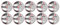 SMH LINE® 10x 190g Butan Stechkartusche Universal Gaskartuschen mit Sicherheitsventil Bunsenbrenner Gas Propan Mix Campingkocher Gaskocher Gasheizung Lötbrenner Gas-Stop-System