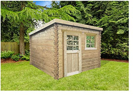 SOLID SUPERIA Abri de Jardin Nevers Autoclave Bois 238 x 298 x 212 cm S8332-1