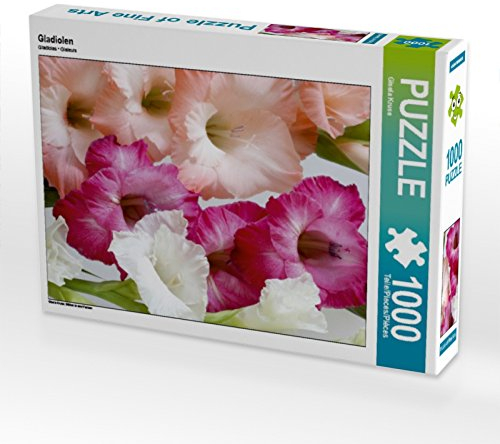 CALVENDO Puzzle Gladiolen 1000 Teile Lege-Größe 48 x 64 cm Foto-Puzzle Bild von Gisela Kruse