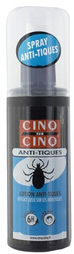 Cinq sur cinq lotion anti-tiques 100ml