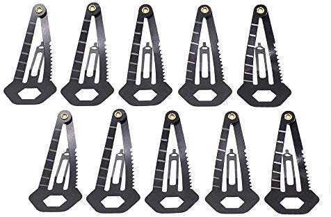 10 Stück, Multi Tool Taktische Haarspange - Universal Survival Kit für Frauen