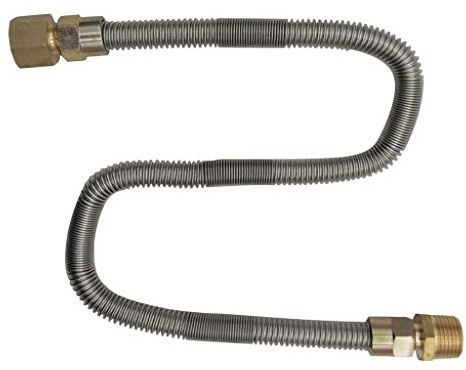 1/2 ''X 24'' Gasleitung Gasschlauch Aus Metall Mit Temperaturbeständigkeit- 1 Pc
