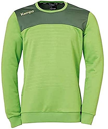Kempa Herren Emotion 2.0 Training Top Longsleeve, Hope grün/Dragon grün, 4XL, 200214907