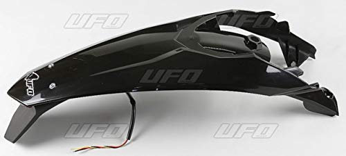 UFO Kotflügel hinten SX/SXF 11-15 EXC 12-16 Rear Fender schwarz mit LED