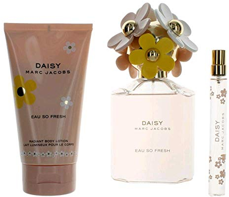 Marc Jacobs Daisy Eau So Fresh 125ml Eau de Toilette + 10ml Eau de Toilette + 75ml Body Lotion