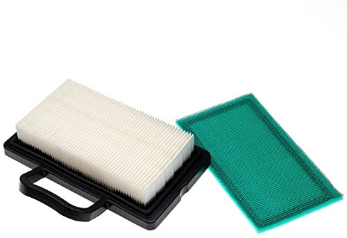 vhbw 1x filtro dell'aria, 1x pre-filtro sostituisce Briggs & Stratton 273638S, 792101 per trattore - set da 2 pezzi