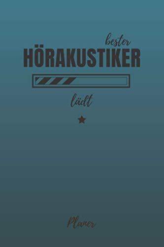 bester Hörakustiker lädt Planer: inkl. Kalender 2020/2021 für die Ausbildung o. Weiterbildung | Perfekt für Männer, die Schwerhörigen helfen | Ausbildungsbeginn Geschenk