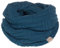 KNIT FACTORY - Bobby Loop Schal - Grob Gestrickter Schlauchschal - Für Damen und Herren - Strickschal mit Wolle - Hochwertige Qualität - Petrol