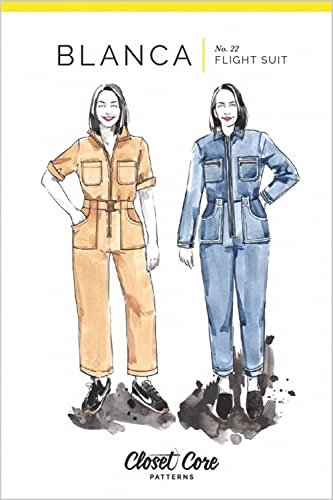 Closet Core Patterns Sewing Pattern Blanca Flight Suit