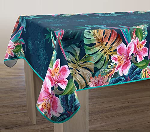 Tischdecke Fleckabweisende Dschungel - Rechteckig 150 x 350 cm