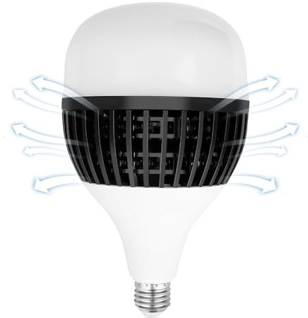 GEEKOTO 60 W 229 V 5400 K Kompaktleuchtstofflampe CFL ausgewogenes Tageslicht mit E27-Fassung, Beleuchtungsstudio, ideal für Fotografie und Video