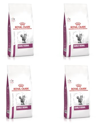 ROYAL CANIN Feline Early RENAL | 4er Pack | 4 x 400g | Trockenfutter für Katzen | Kann zur Unterstützung der Nierenfunktion bei chronischer Niereninsuffizienz beitragen