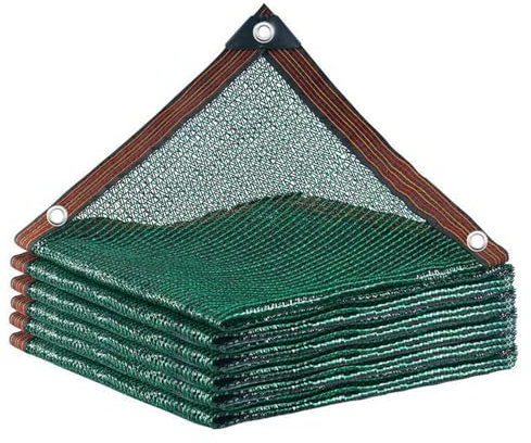 JIAJUTUI001 Giardino Piante Rete Ombreggiante Verde, Balcone Vele Parasole Rete Traspirante,Antivento Rete, 40% Panno Ombra con Occhielli Panno Ombreggiante (3x4m(9.84x13.12ft))