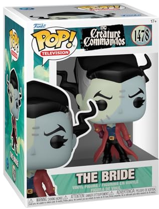 Funko POP! TV: DC Comics: Creature Commandos: The Bride | Offizielles Superheroes Merch - Vinyl Sammelfigur als Regal Deko - Geschenkidee zum Geburtstag für Fans und Sammler