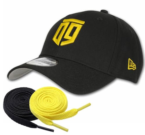 King of Trade BVB Cap 9FORTY 09 + 2 Paar Fan-Schnürsenkel