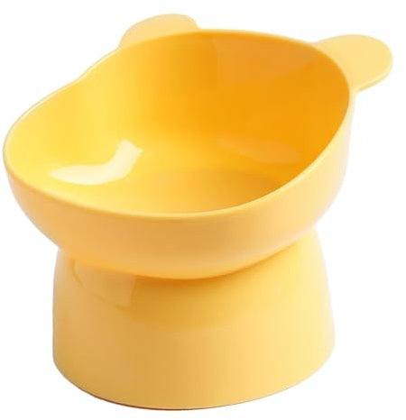 Comedero Gato Elevado Inclinado, Comedero Elevado para Gatos, Tazones de Comida para Gatos, Cuenco Antivomitos Gato, Plato Alto Comida Gato, Cuenco Comida Agua Gato Elevado, Tazón Gato Lavavajillas