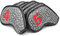 SHABIER 9pcs Golf Iron Head Covers Magnic Closure with Red Design Iron Headovers Wedges Covers 4-9 ASP