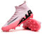 sudorun Fußballschuhe Kinder Kunstrasen Fussballschuhe Hallenschuhe Für Jungen Mädchen AG FG TF Turf Trainingsschuhe (Dew,Kinder 2309 AG Rosa_35)