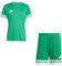 adidas Herren Set Trikot + Hose Squadra 25 Team Green/White L