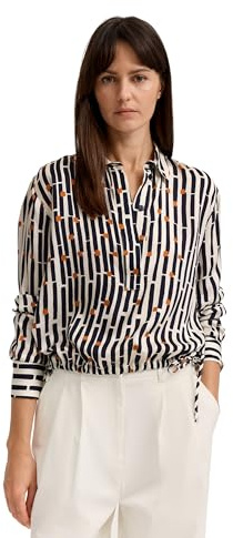 bugatti Damen Bluse W3712-16703 | mit grafischem Print aus Viskose