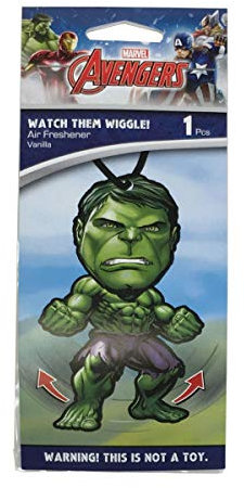 Plasticolor Marvel Hulk Autozubehör – Hulk Lufterfrischer Wiggler