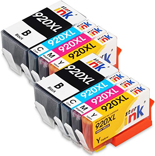 Starink 920XL Kompatibel für HP 920 XL 920XL Multipack Druckerpatronen für HP OfficeJet 6500A Druckerpatronen für OfficeJet 7500A Patronen 6500A 6500 6000 7500 7000 Patronen (8er-Pack)