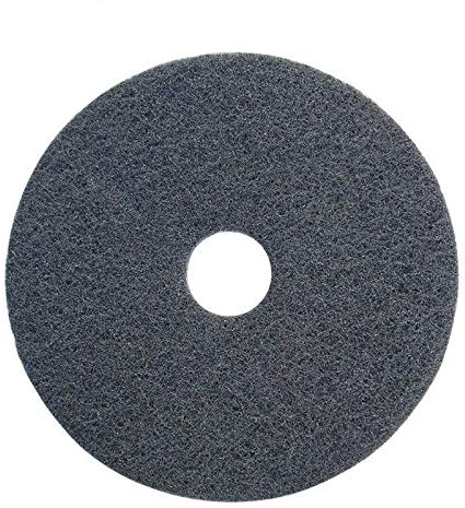 BE-TOOL Floor Maintenance Pad 14 Floor Cleaning Pads Diamond Polishing Pad for Granite Marble Concrete Stone Black (Pack of 1)